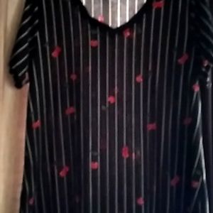 Lularoe cherry shirt